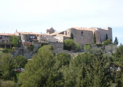 Le Castellet, vue du village